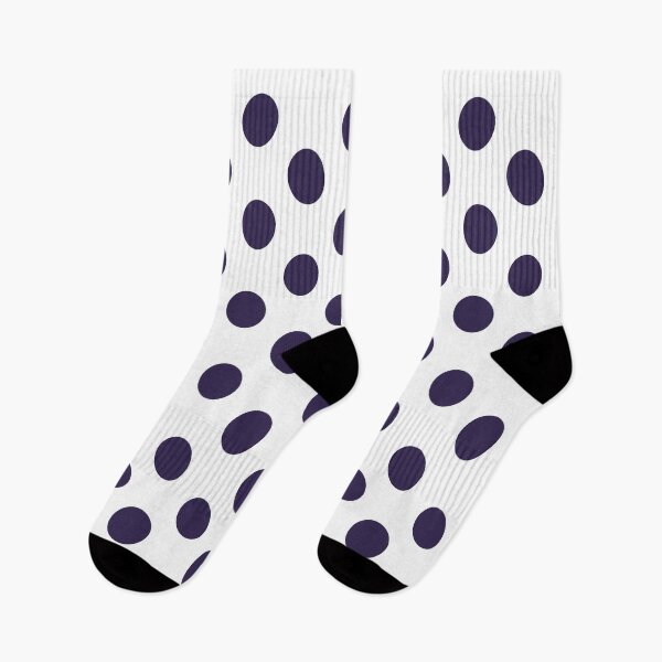 Item preview, Medium NAVY BLUE & WHITE POLKA DOTS designed and sold by RachelMacht.