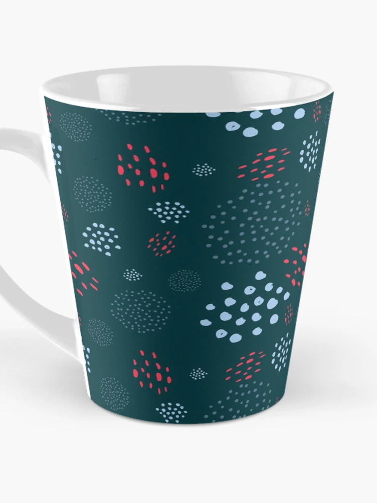 Thumbnail 3 of 4, Coffee Mug, Colorful Pattern designed and sold by PureGeometry.