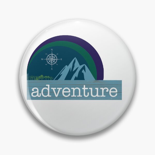 Item preview, Adventure, Outdoor, hiking, camping, compass design designed and sold by RT-art.
