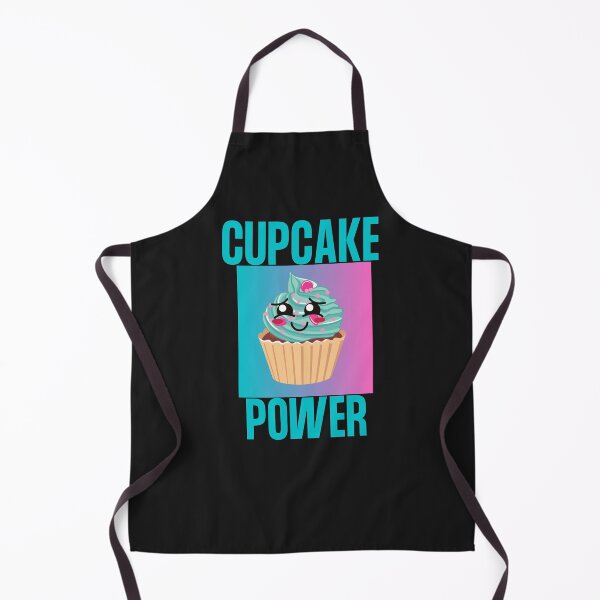 Item preview, CUPCAKE POWER, CUTE KAWAII CUPCAKE, ANIMATED CUPCAKE designed and sold by R B Chrystal.