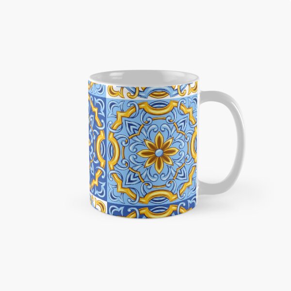 Item preview, Portuguese Tile Grid Repeat Pattern designed and sold by fahadabu.