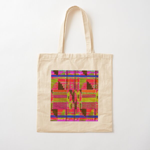Kent Pattern Paper Cotton Tote Bag