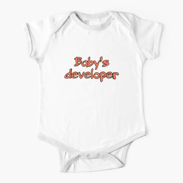 Developer Baby Short Sleeve Baby One Piece For Sale Redbubble