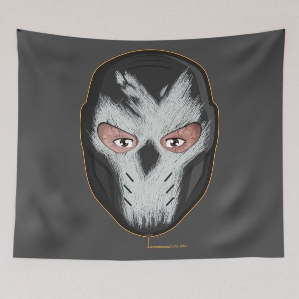 Artikelvorschau, Crossbones MASKE entworfen und verkauft von LuksTEESred.