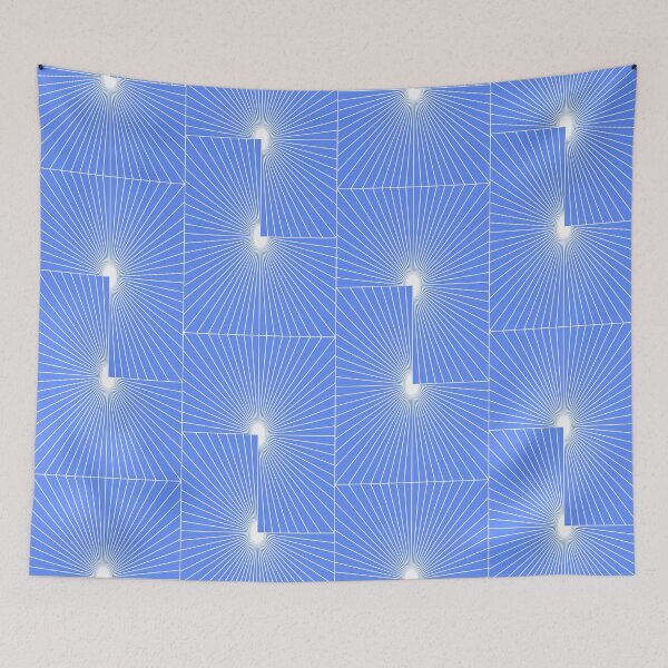 Item preview, Periwinkle Blue Modern Geometry designed and sold by Carolina Diaz.