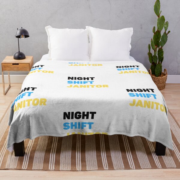 Item preview, Night Shift Janitor Night Shift Laborer designed and sold by SportyDogShop.
