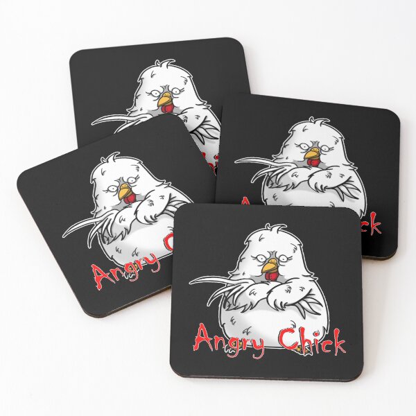 Item preview, Chicken: Angry Chick designed and sold by iduzarts.