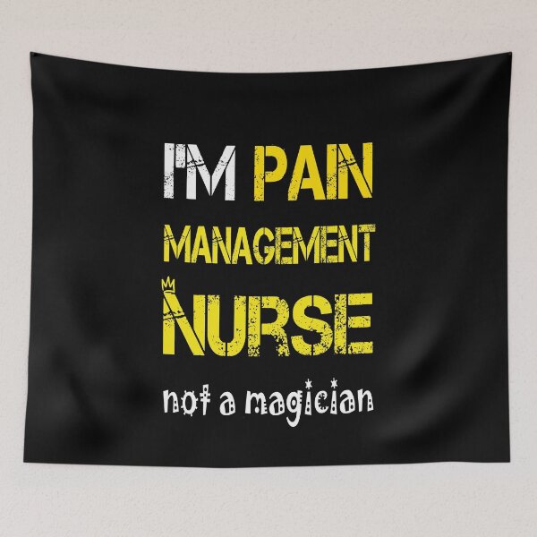 Item preview, I'm Pain Management Nurse not a magician_ Funny Nurse designed and sold by Abderrahim Bguiguir.