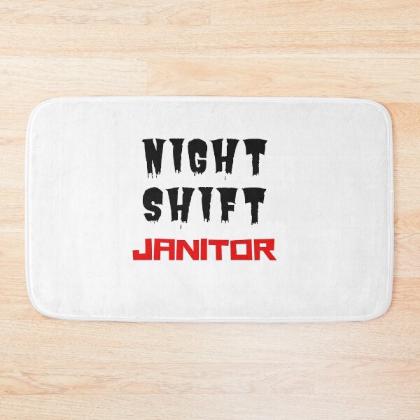 Item preview, Night Shift Janitor Night Shift Laborer designed and sold by SportyDogShop.