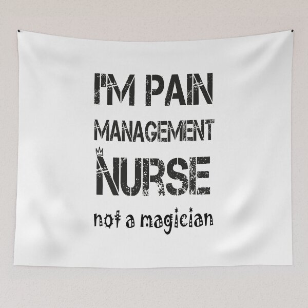 Item preview, I'm Pain Management Nurse not a magician_ Funny Nurse designed and sold by Abderrahim Bguiguir.