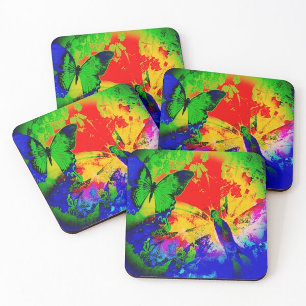 Item preview, COLOURFUL VIBRANT FLUTTER BUTTERFLY designed and sold by JACQUELINE MCKENZIE.