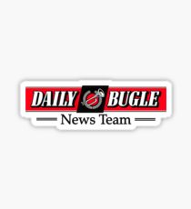 Daily Bugle News Team Sticker