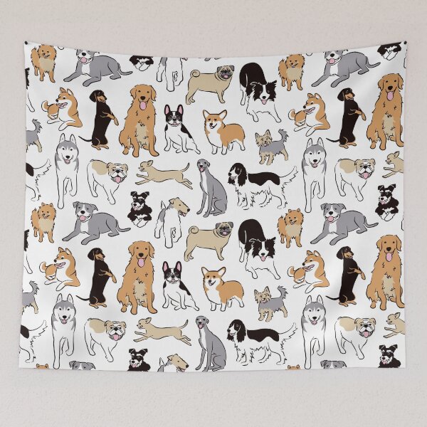 Item preview, Happy Dogs designed and sold by AnaAnaDesign.