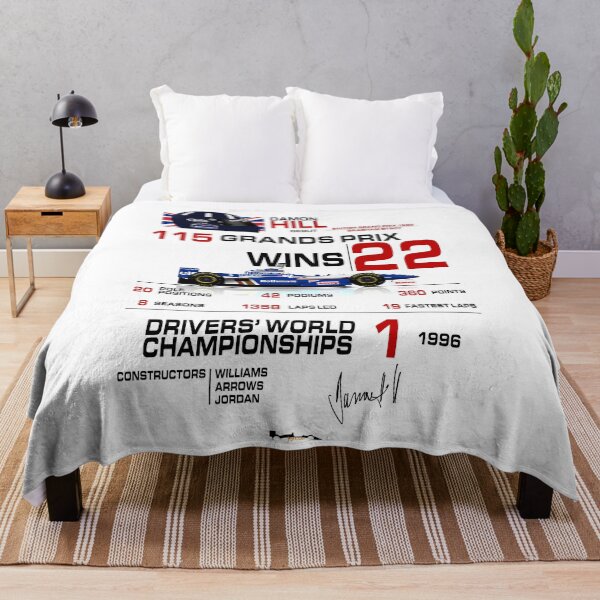 Item preview, Damon Hill - F1 Stats with car & helmet design designed and sold by JageOwen.