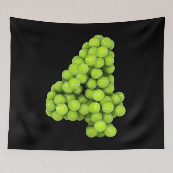 Item preview, Sports Number 4 - Tennis Player Four Game Set Match designed and sold by elhefe.