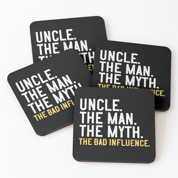 Item preview, Father's Day Gift Uncle The Man The Myth The Bad Influence designed and sold by Valentingpni.