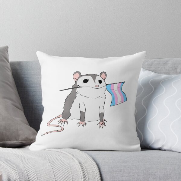 Item preview, Trans Pride Possum  designed and sold by ClassyEyeballs.