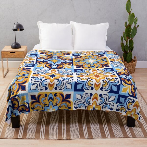 Item preview, Beautiful Box Repeat Portuguese Patterns designed and sold by fahadabu.