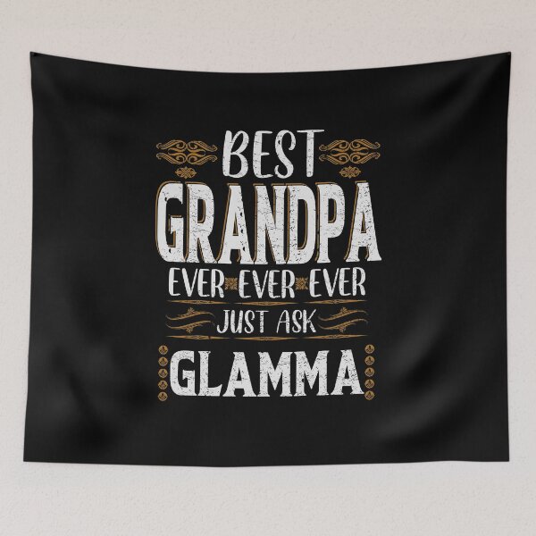 Aperçu de l'œuvre Le meilleur grand-père de tous les temps demande à Glamma créée et vendue par YAHIA-14.