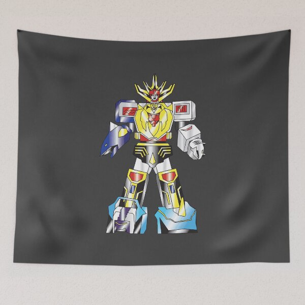 Item preview, megazord power rangers designed and sold by kristiruny.