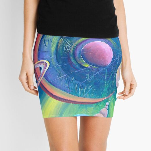 Planetary Alignment Mini Skirt