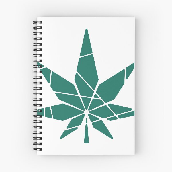 Item preview, Sliced Cannabis Leaf (Green) designed and sold by John Uttley.