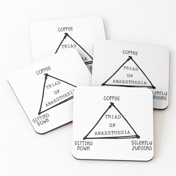 Item preview, Triad of Anaesthesia designed and sold by VersiMerch.