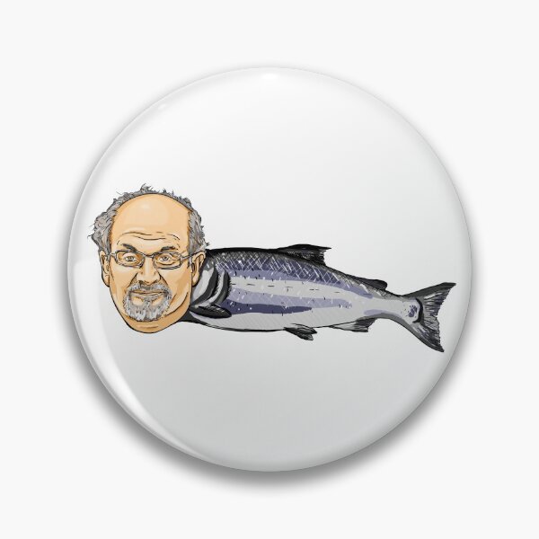 Item preview, Salmon Rushdie designed and sold by manfacedcat.