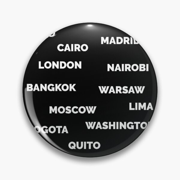 Item preview, City NAMES - WHITE typography  designed and sold by mikeldabbah.