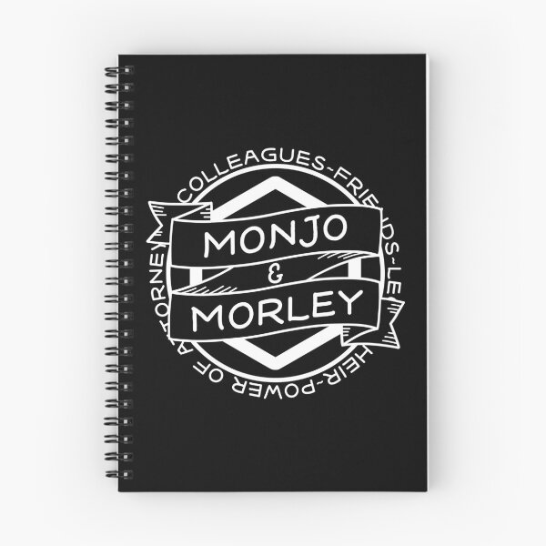 Item preview, Monjo & Morley White Linework designed and sold by MorlMerch.