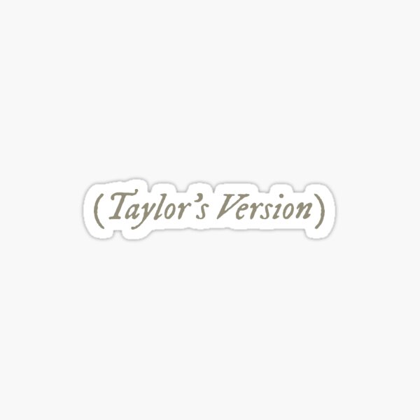 (Taylor’s Version) Sticker