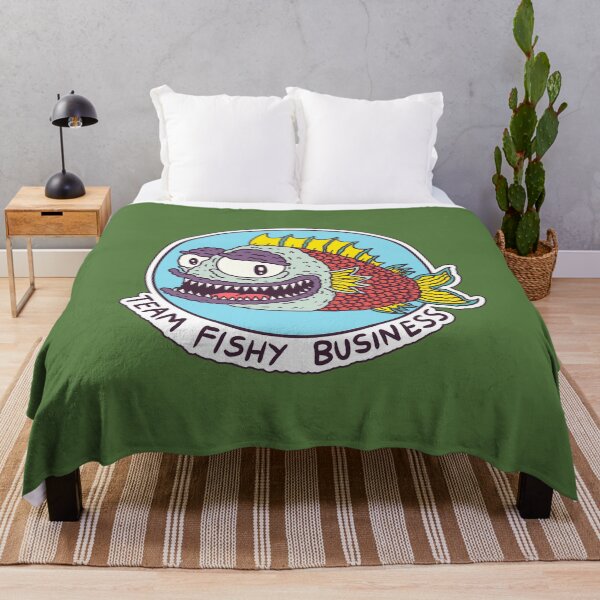 Item preview, Team Fishy Business Official Club Badge - Green Collection designed and sold by smells-fishy.