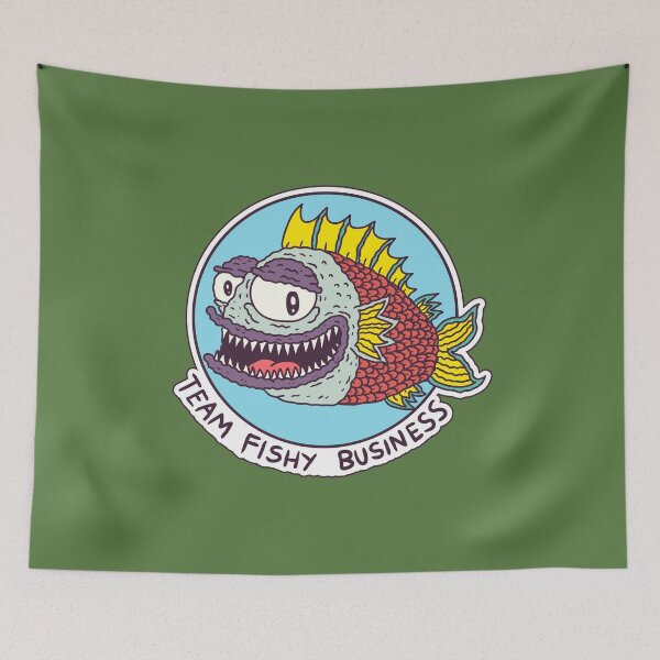 Item preview, Team Fishy Business Official Club Badge - Green Collection designed and sold by smells-fishy.