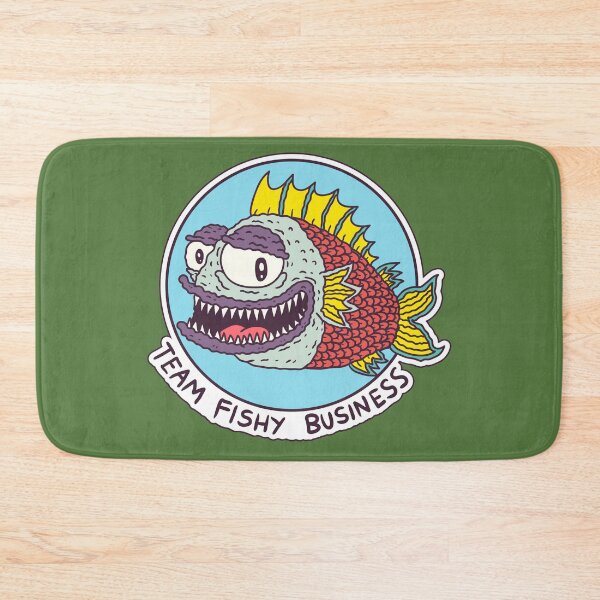 Item preview, Team Fishy Business Official Club Badge - Green Collection designed and sold by smells-fishy.