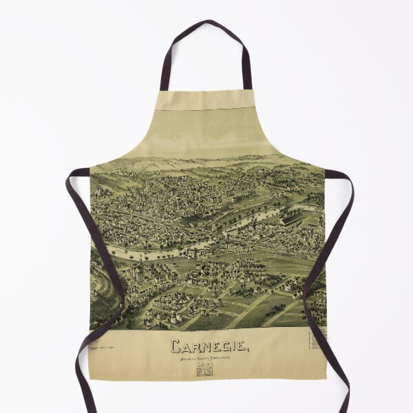 Item preview, Carnegie, Pennsylvania (1897) designed and sold by allhistory.