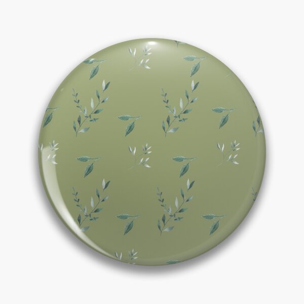 Item preview, olive leafy pattern designed and sold by creaturespie.