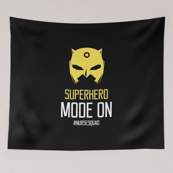 Item preview, Superhero Mode On Nurse Squad designed and sold by Existential Comics.
