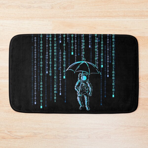 Item preview, Digital Rain Astronaut designed and sold by MisterMacadamia.