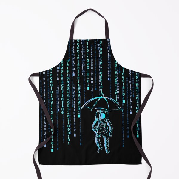Item preview, Digital Rain Astronaut designed and sold by MisterMacadamia.