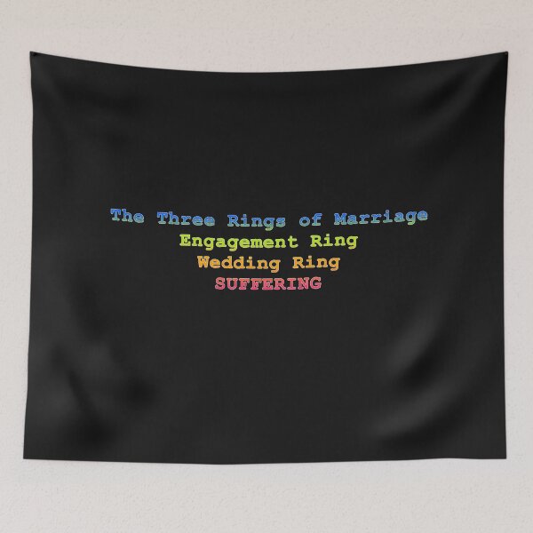 Item preview, The Three Rings Of Marriage designed and sold by KATKattalestv.