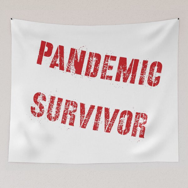 Item preview, Pandemic survivor in red  designed and sold by ICRainbowMoons.