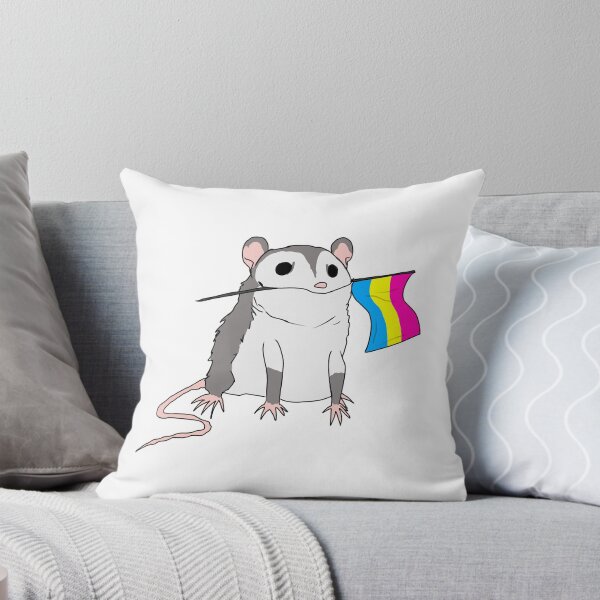 Item preview, Pan Pride Possum designed and sold by ClassyEyeballs.