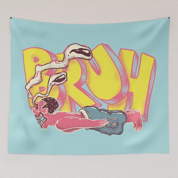 Item preview, Bruh Dude Flying - Bruh meme moment | Bruh Momentum | Society of Bruh | SOB | Ironic Dank MEMES | Mom to Bruh designed and sold by Any Color Designs.