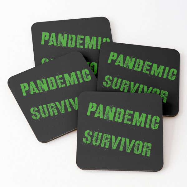 Item preview, Pandemic survivor in green black designed and sold by ICRainbowMoons.