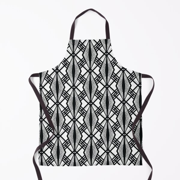 Item preview, ART DECO PRINT DESIGN 2 BLACK & WHITE designed and sold by KhuKhuZ.