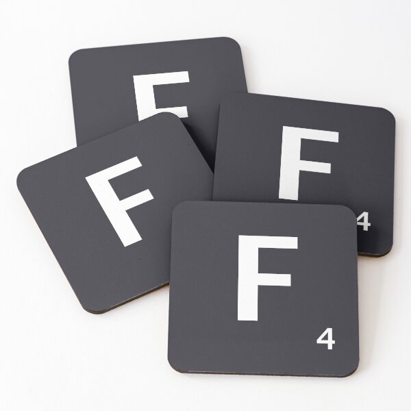 Item preview, Azulejo Scrabble F designed and sold by CyberCult Store.