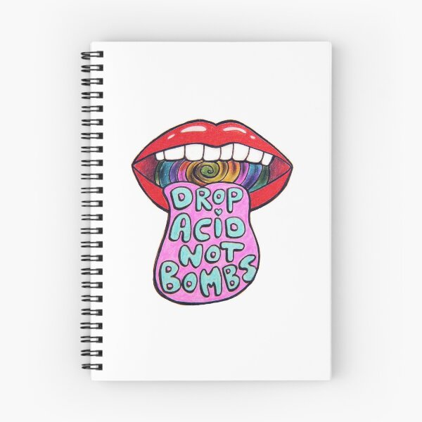 Item preview, Drop Acid Not Bombs designed and sold by ArtConfused.