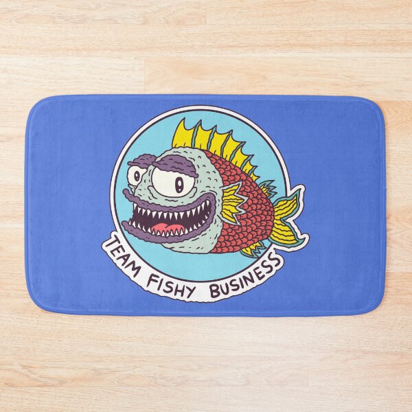 Item preview, Team Fishy Business Official Club Badge - Blue Collection designed and sold by smells-fishy.