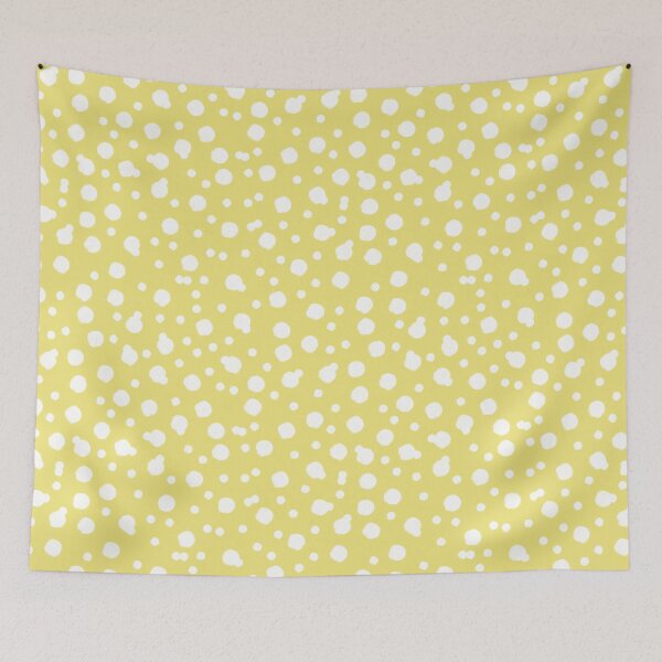 Item preview, Marigold Yellow Polka Dot Pattern designed and sold by Julie Erin Designs.
