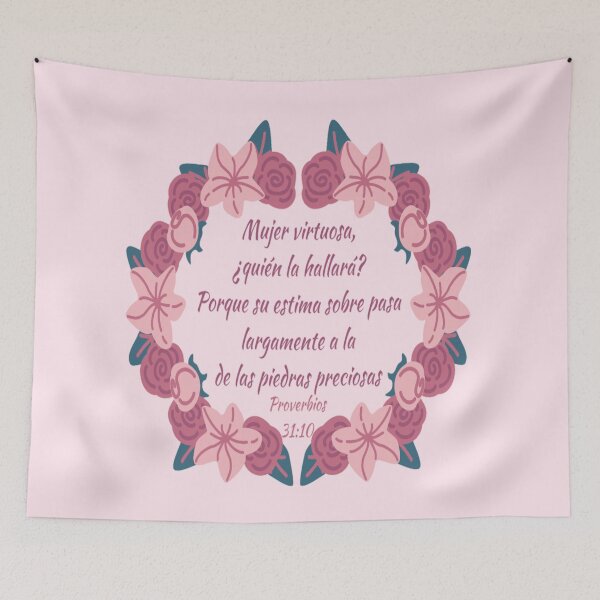 Item preview, Virtuous woman Proverbs 31:10 designed and sold by Fe-En-Cristo.